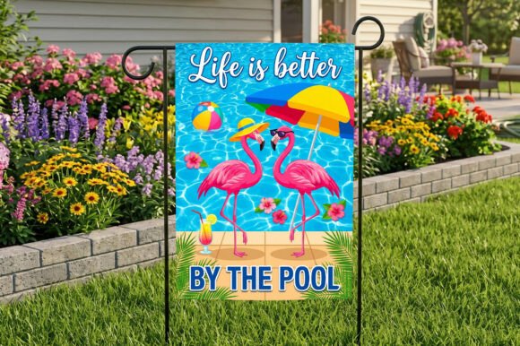 Download Summer Flag Sublimation Design - Premium Resources