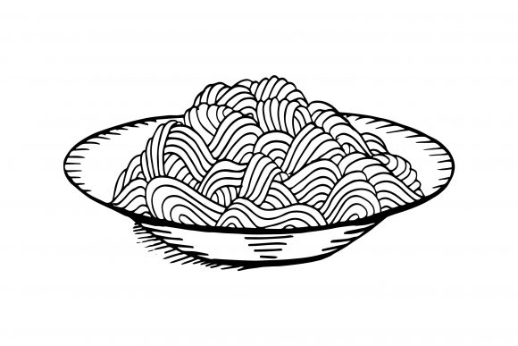 Download Doodle Noodle, Hand Drawing - Noodle Collection