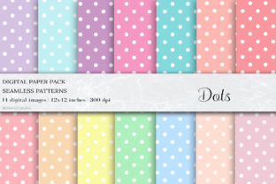 Download Pastel Dots Seamless Patterns - Pastel dots Collection