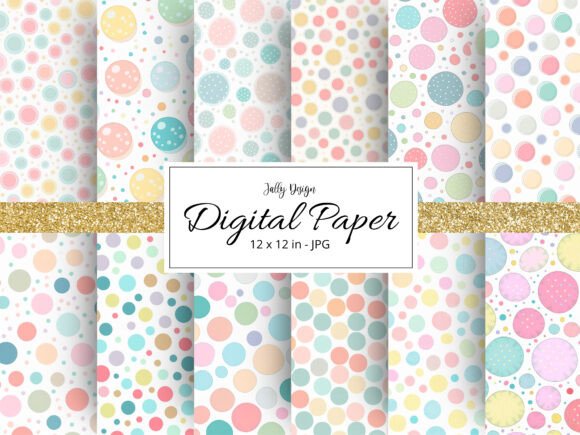 Download Pastel Dots Un-perfect Patterns - Pastel dots Collection